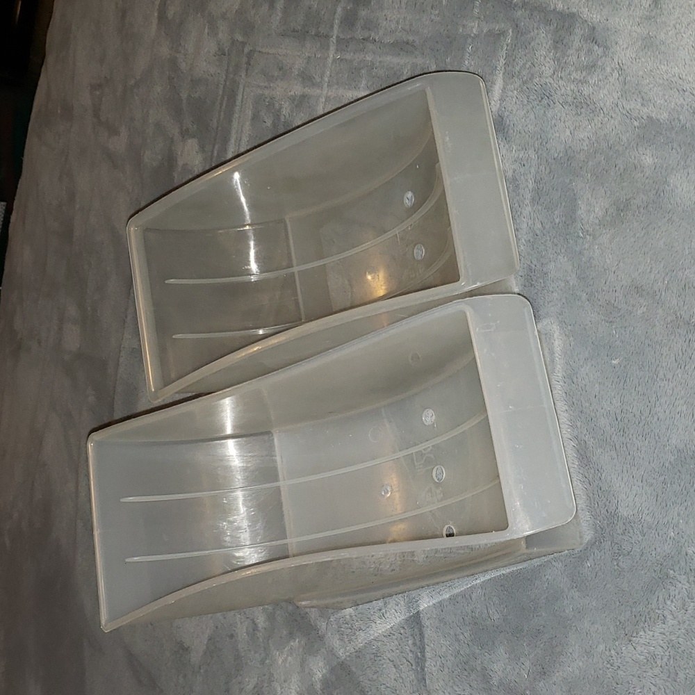 2X Plastic Dinner Plate Holder
